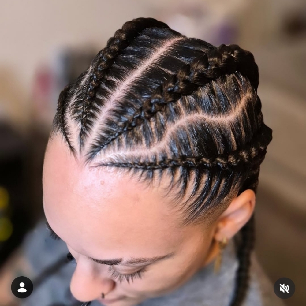 Cornrows - No Extensions at Hair Ingenuity Salon in Belleville, NJ