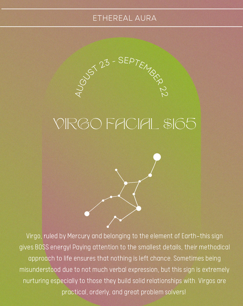 Virgo Facial