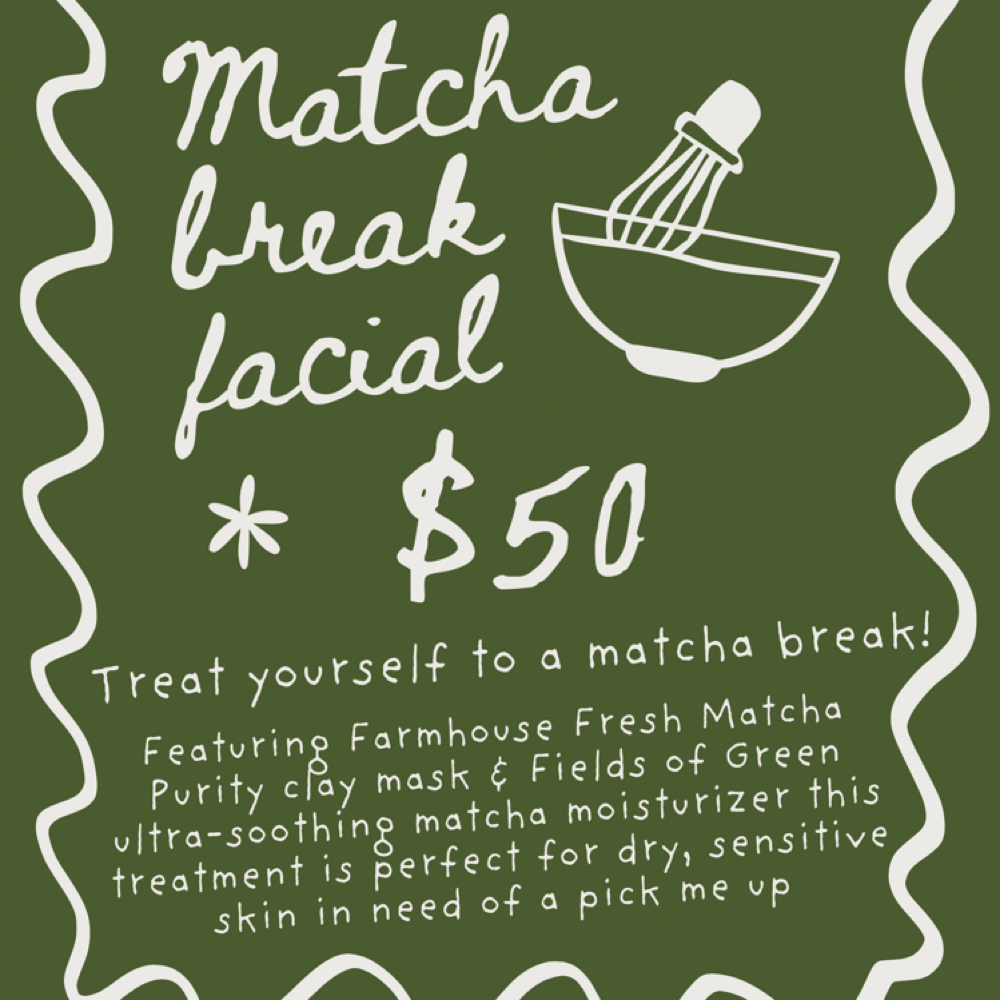 Matcha Break Facial at EssentialSkinn in Cleveland, OH
