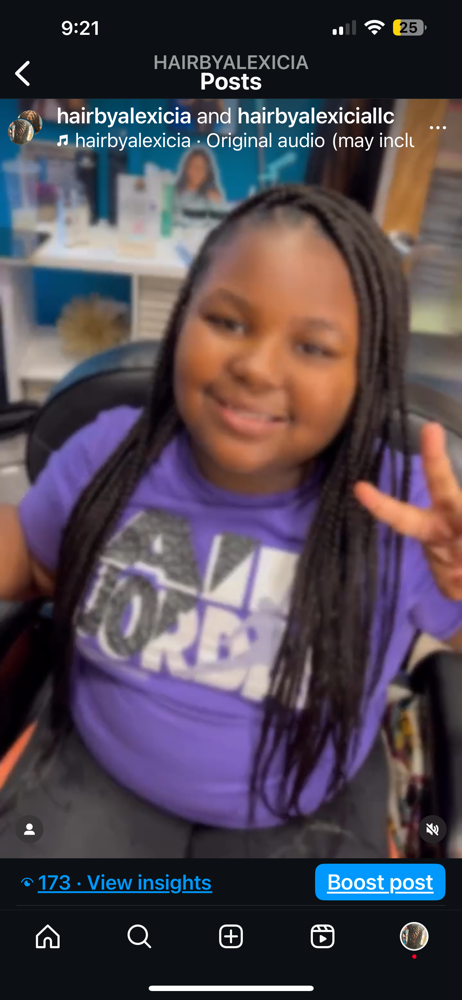 Kid Knotless Medium Ages 6-12yrs