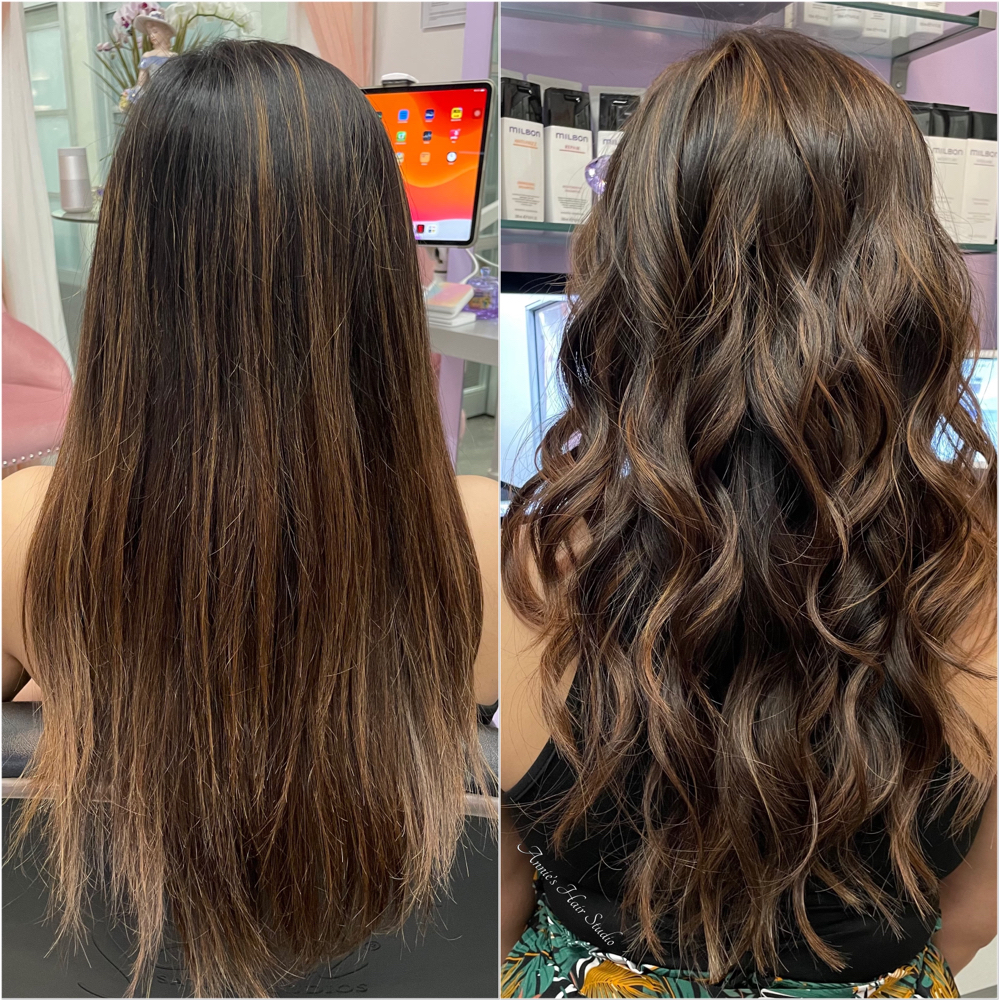 Full Balayage+Tone / Extra Long