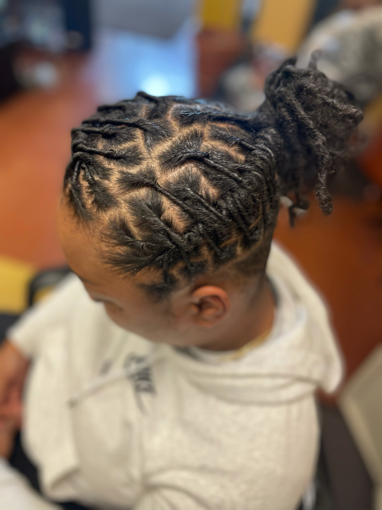 Retwist& Styled Pontytail