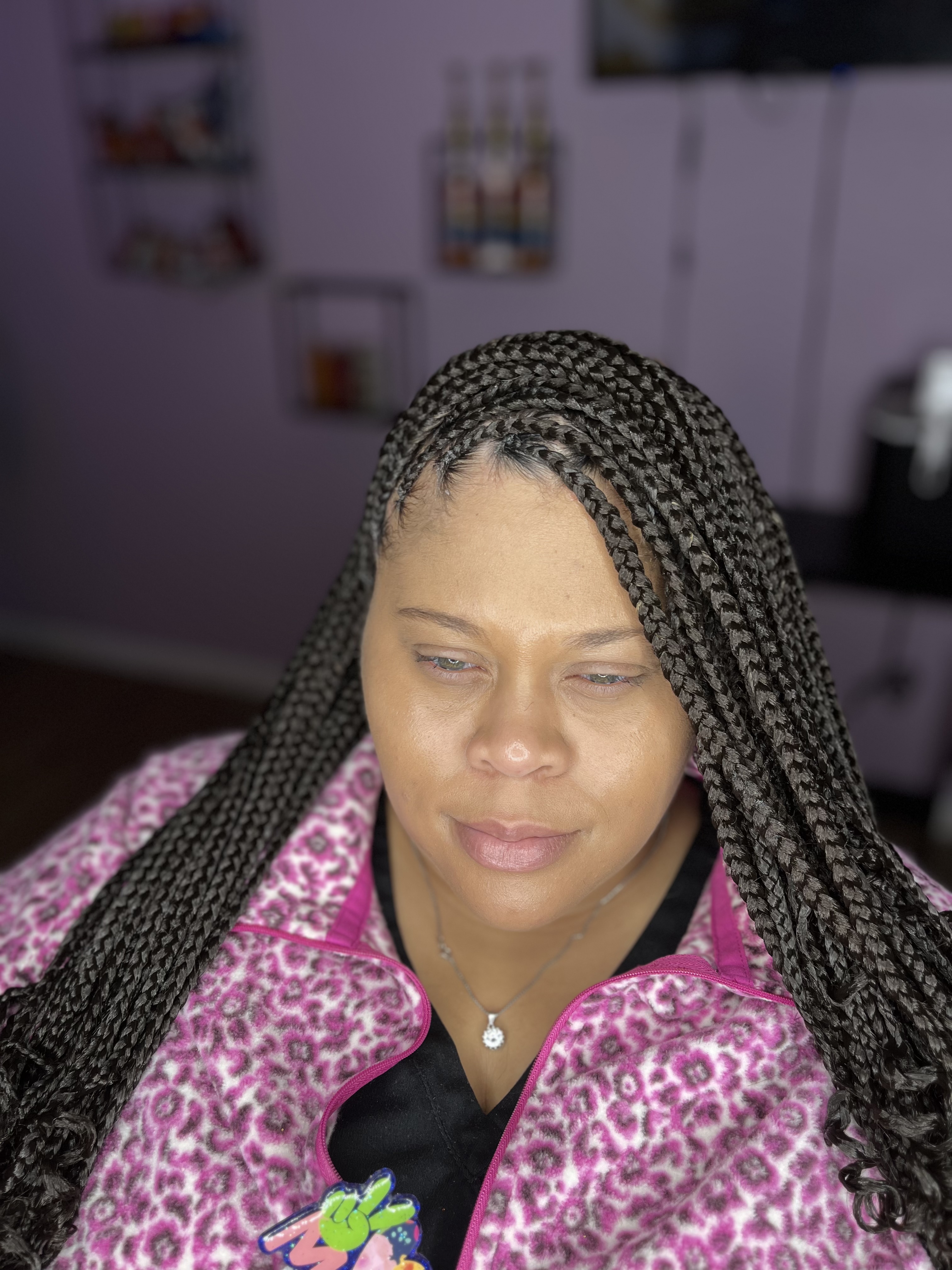 Smedium Knotless at Da Braid Bully in Martinez, GA