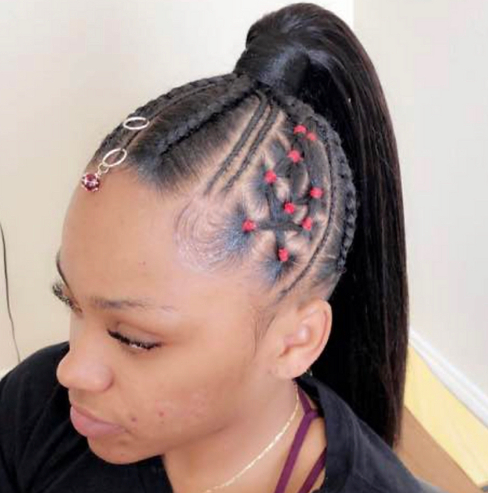 Designer ponytail