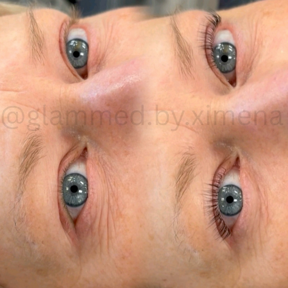 Korean Eyelash Lift W/ Tint at Glammed by Ximena in Midland TX, TX