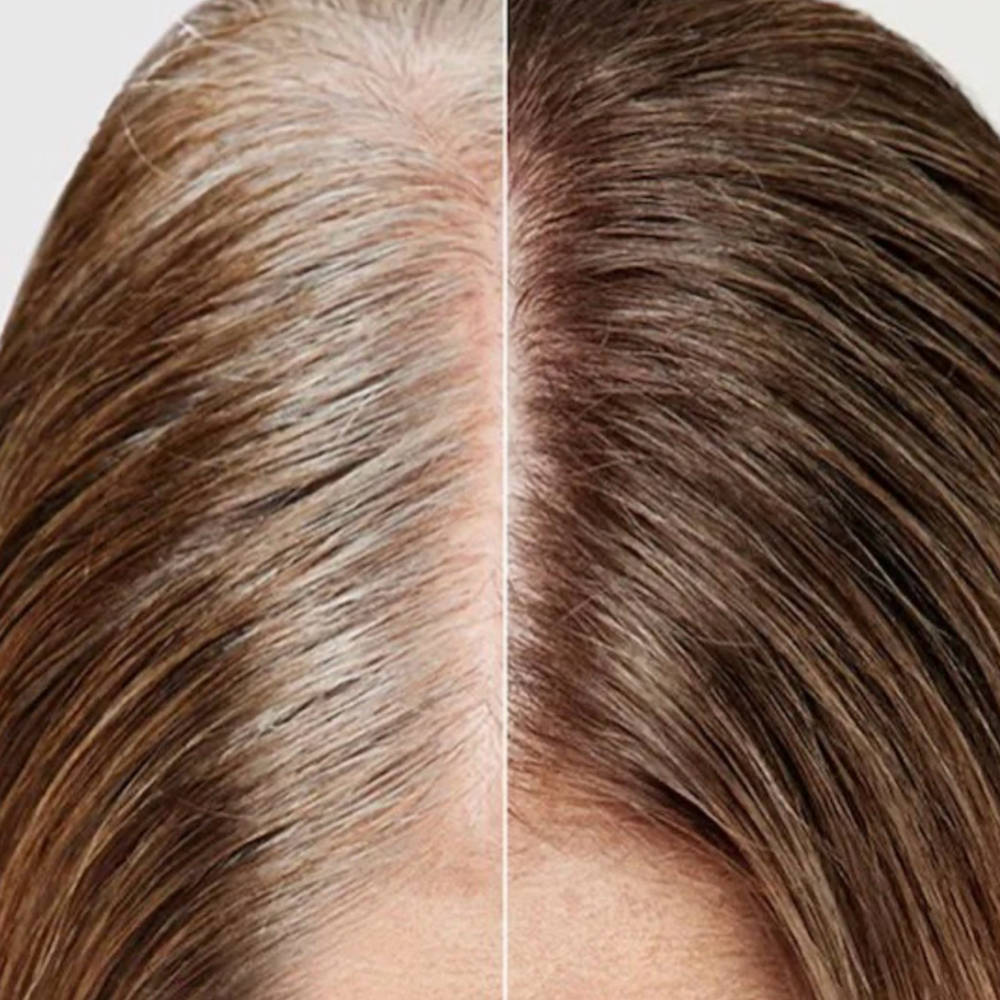 root touch up (grey) at Belle House Salon & Aesthetics in Nashville, TN
