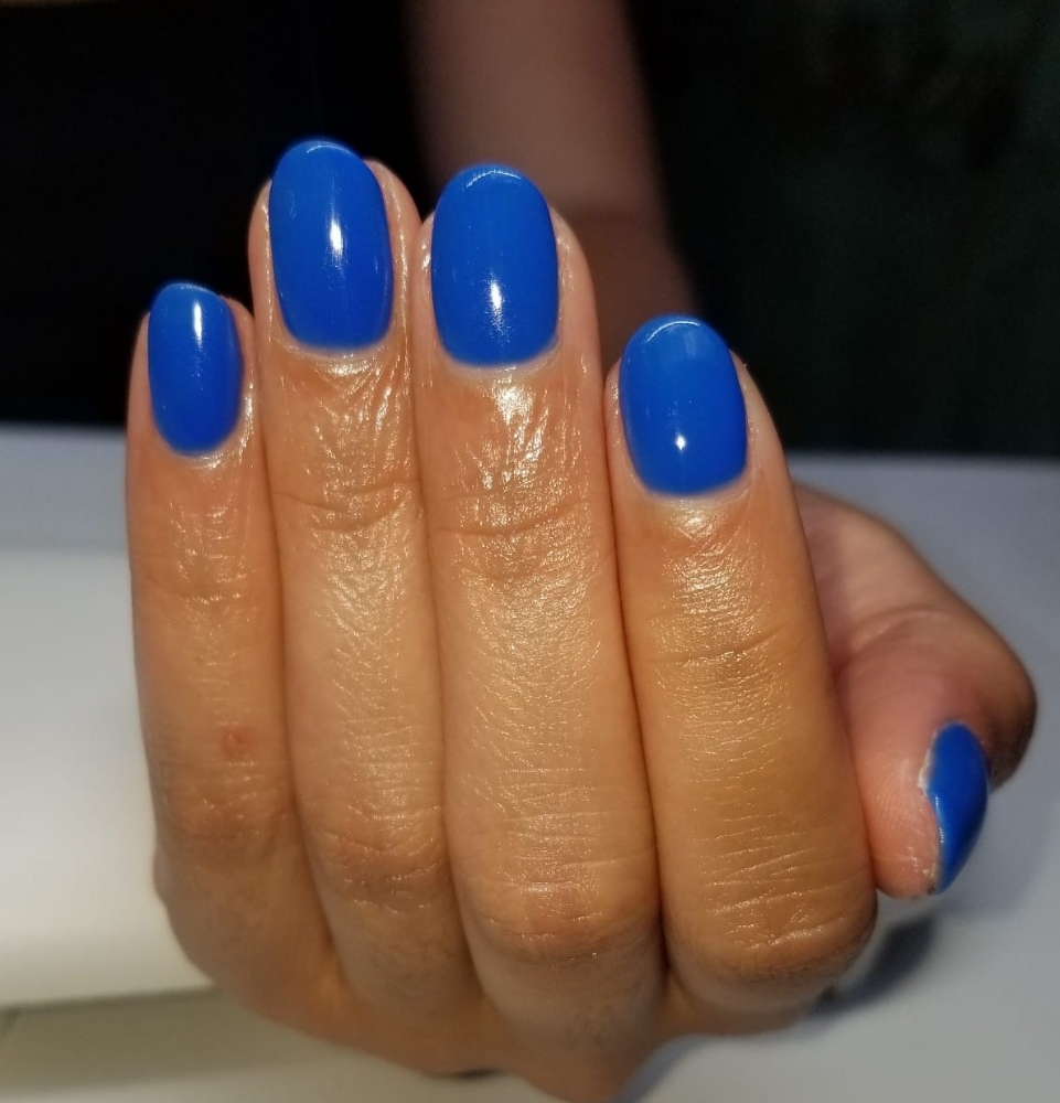 Single-Color Gel Manicure at Irenes Nails in New York, NY