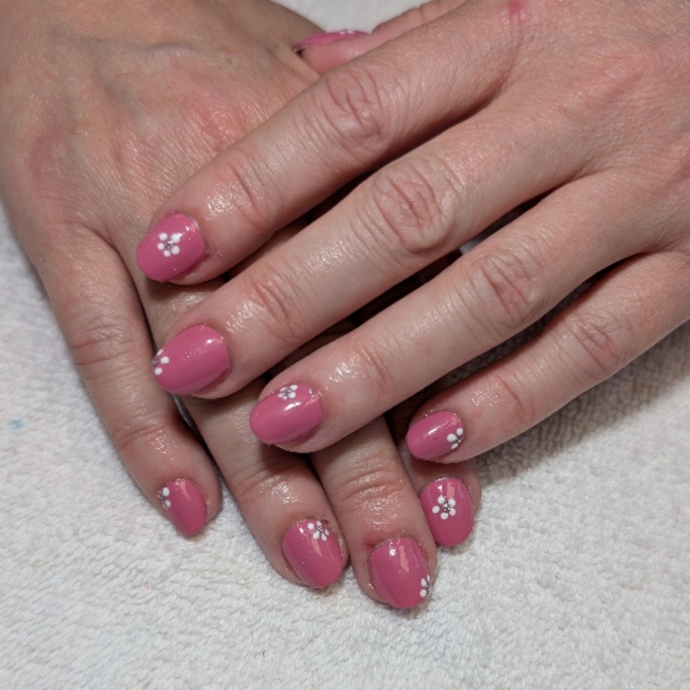 Soft Gel Overlay at Tips to Toes Nail Studio & Bekah’s Beauty Bar in Hooksett, NH