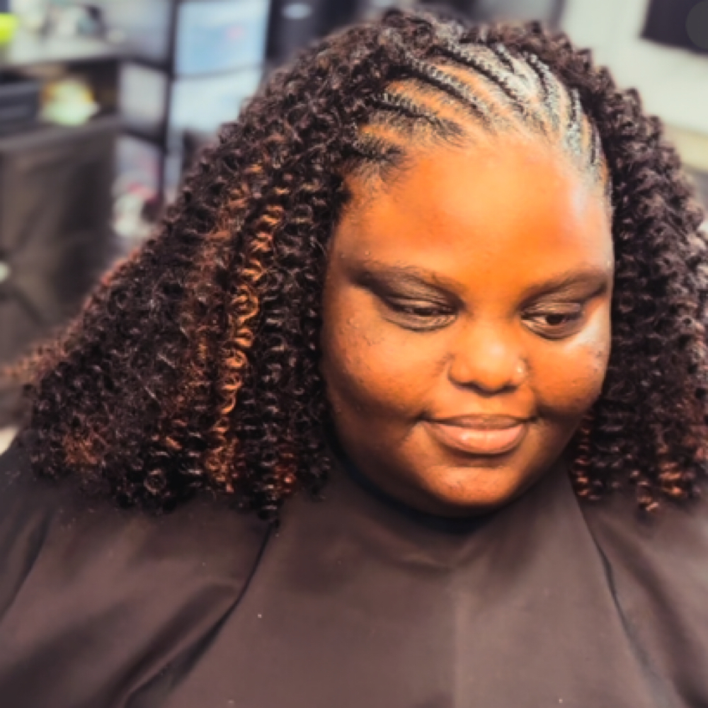 Stitch Braids In Front / Crochet at TheHairAllure in Indianapolis, IN