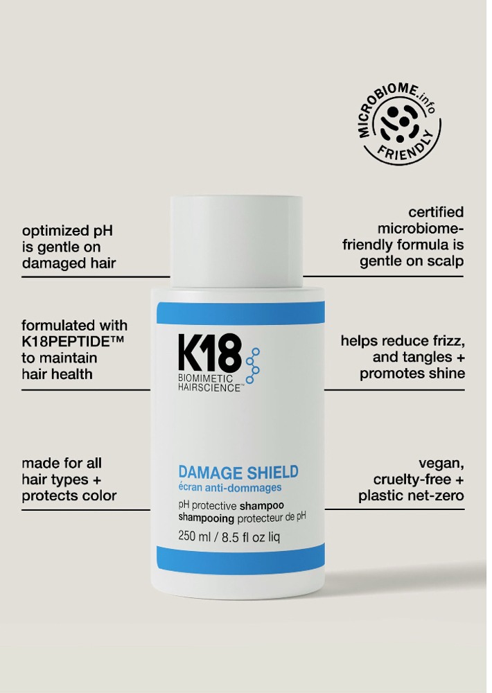 K18 Damage Shield Shampoo at Saylor Grace in Maryville, TN