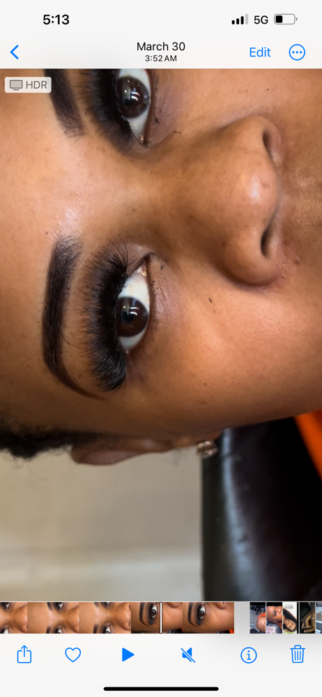 EYEBROW TINT W STRIP LASHES