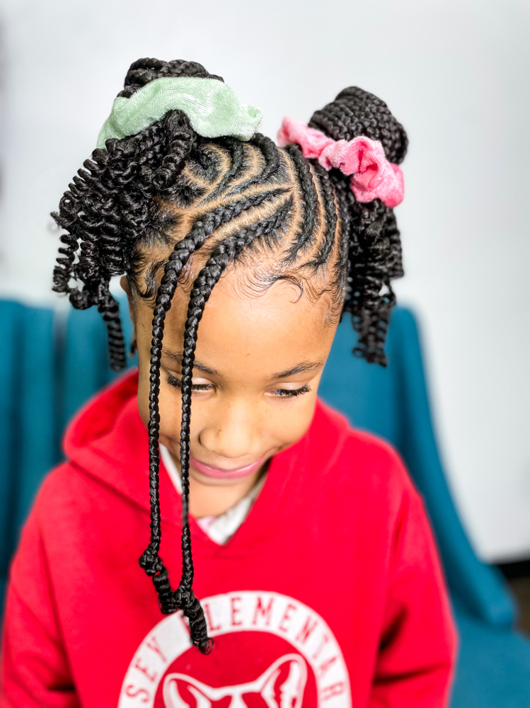 Braids and Bangs