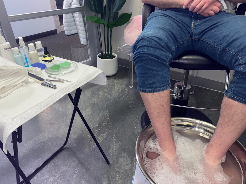 Hot Stone Pedicure