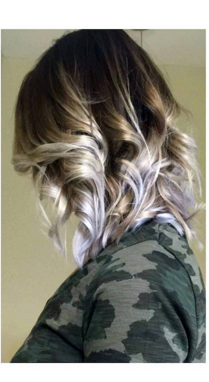 Balayage highlights