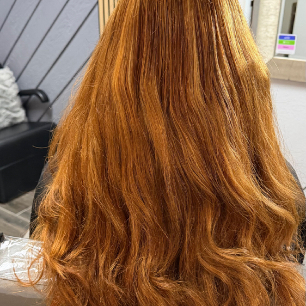Bundle coloring at Bandoo salon & spa in San Antonio, TX