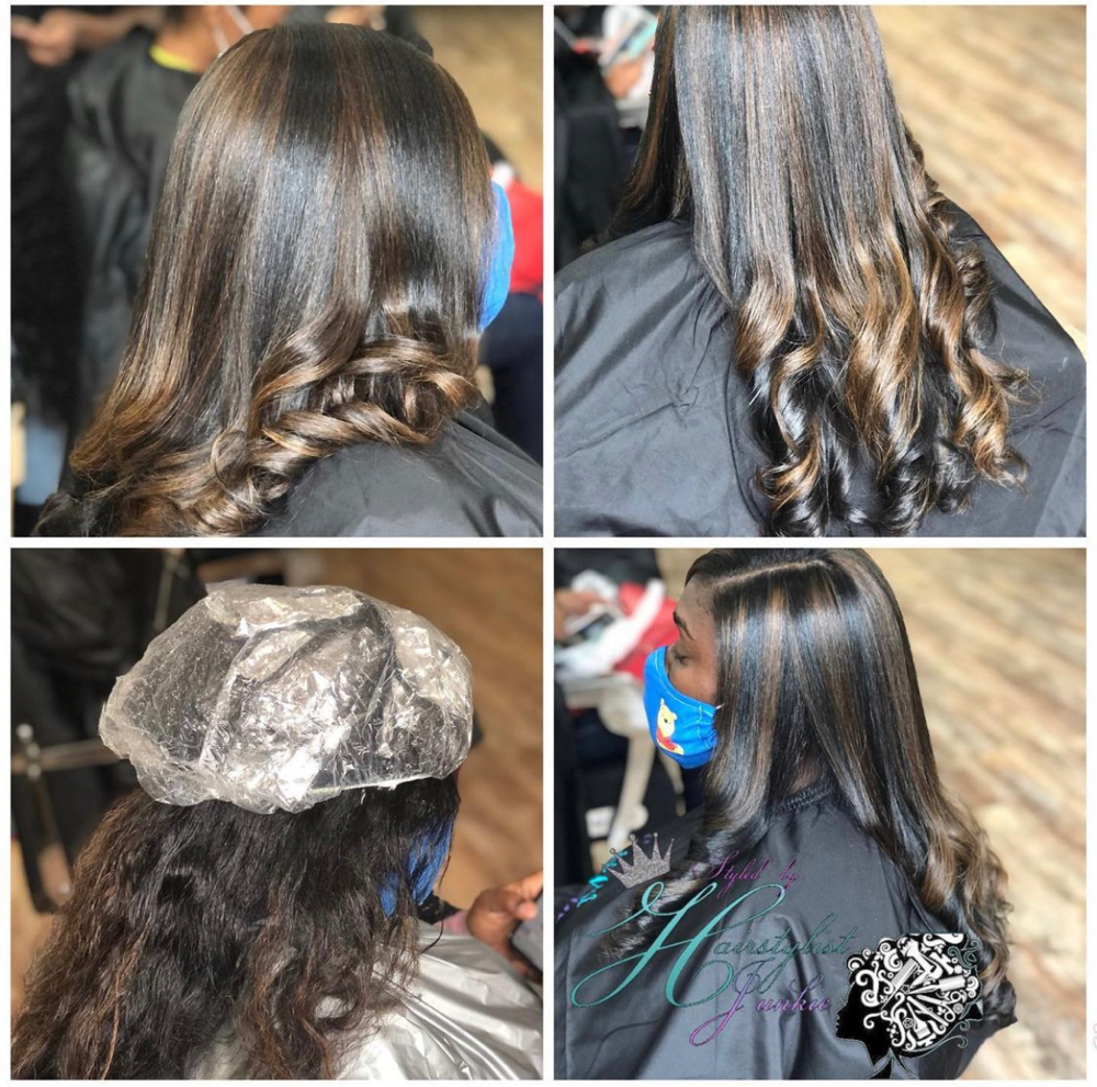 Partial Highlights With Style