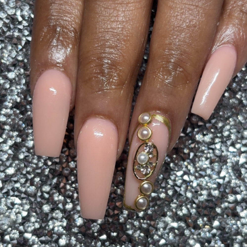 Acrylic-Long at Glow & Go Beauty & Beyond LLC in Fort Worth, TX