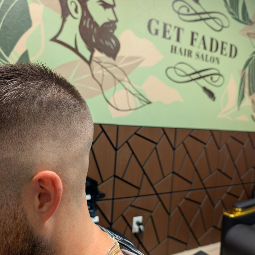 The Signature Fade at Get Faded Hair Salon in Lewisville, TX