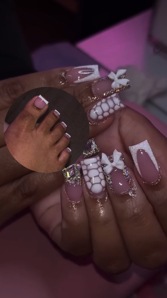 nails & toes combo (med)💕.