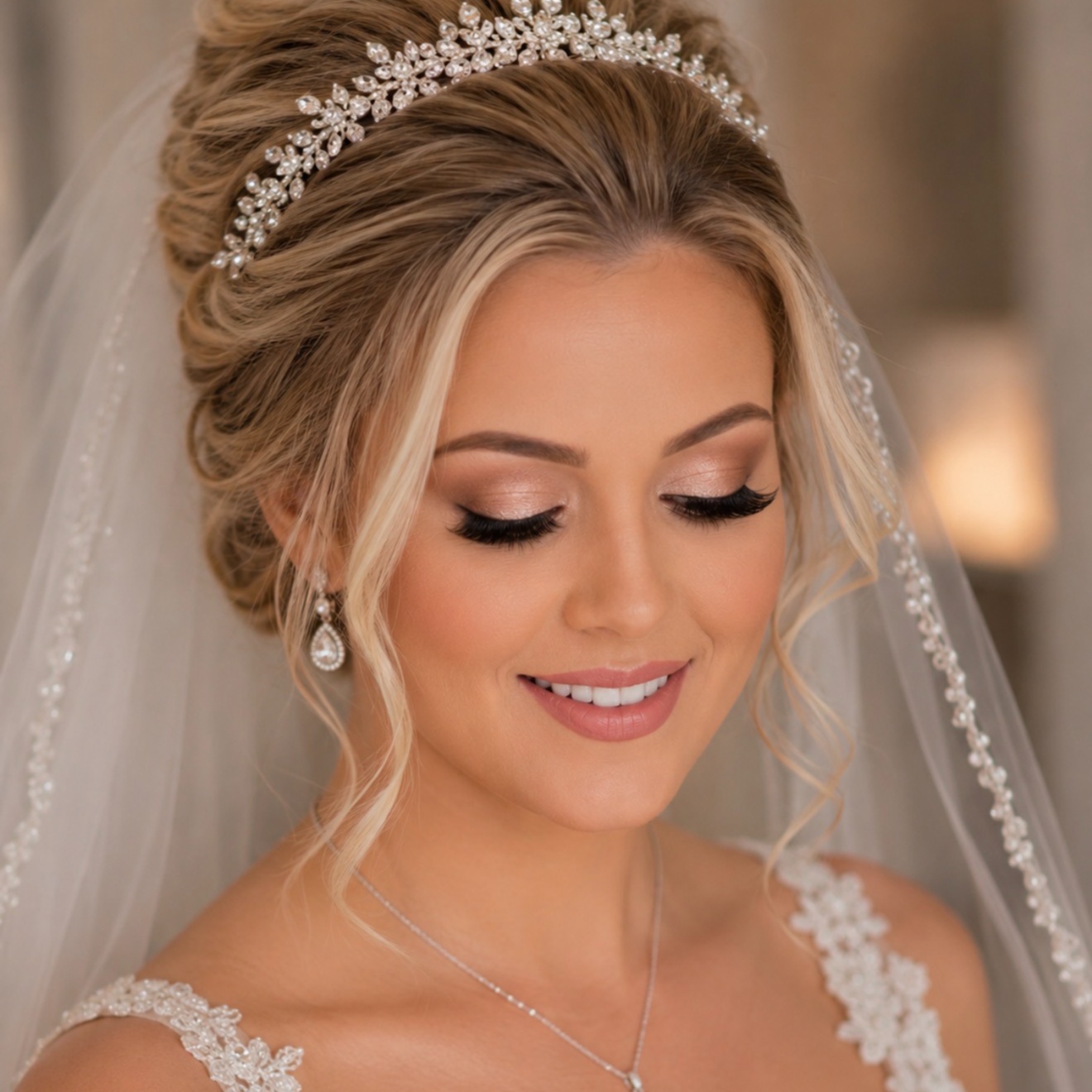 Bridal makeup at Ana Hassan in Sacramento, CA