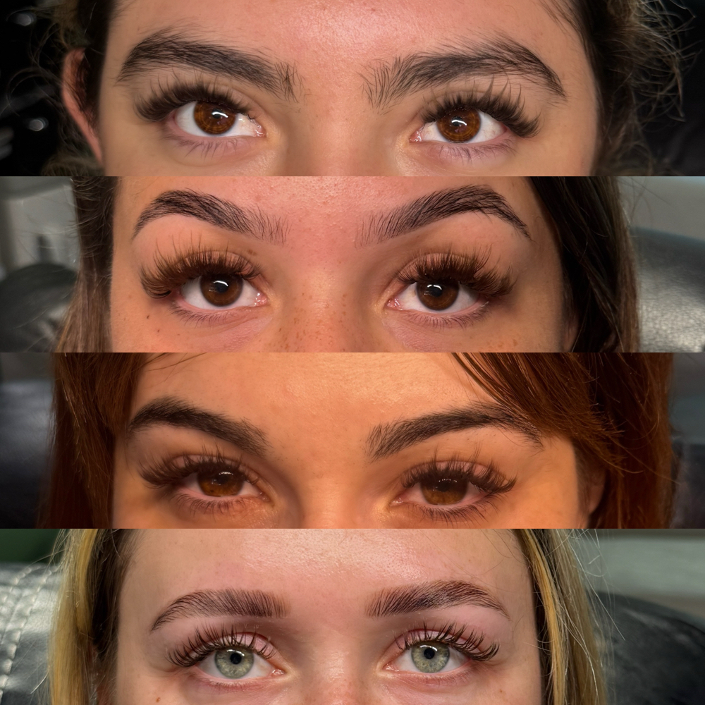New Client Brown Lashes Full Set at Garden Esthetics in Antioch, CA