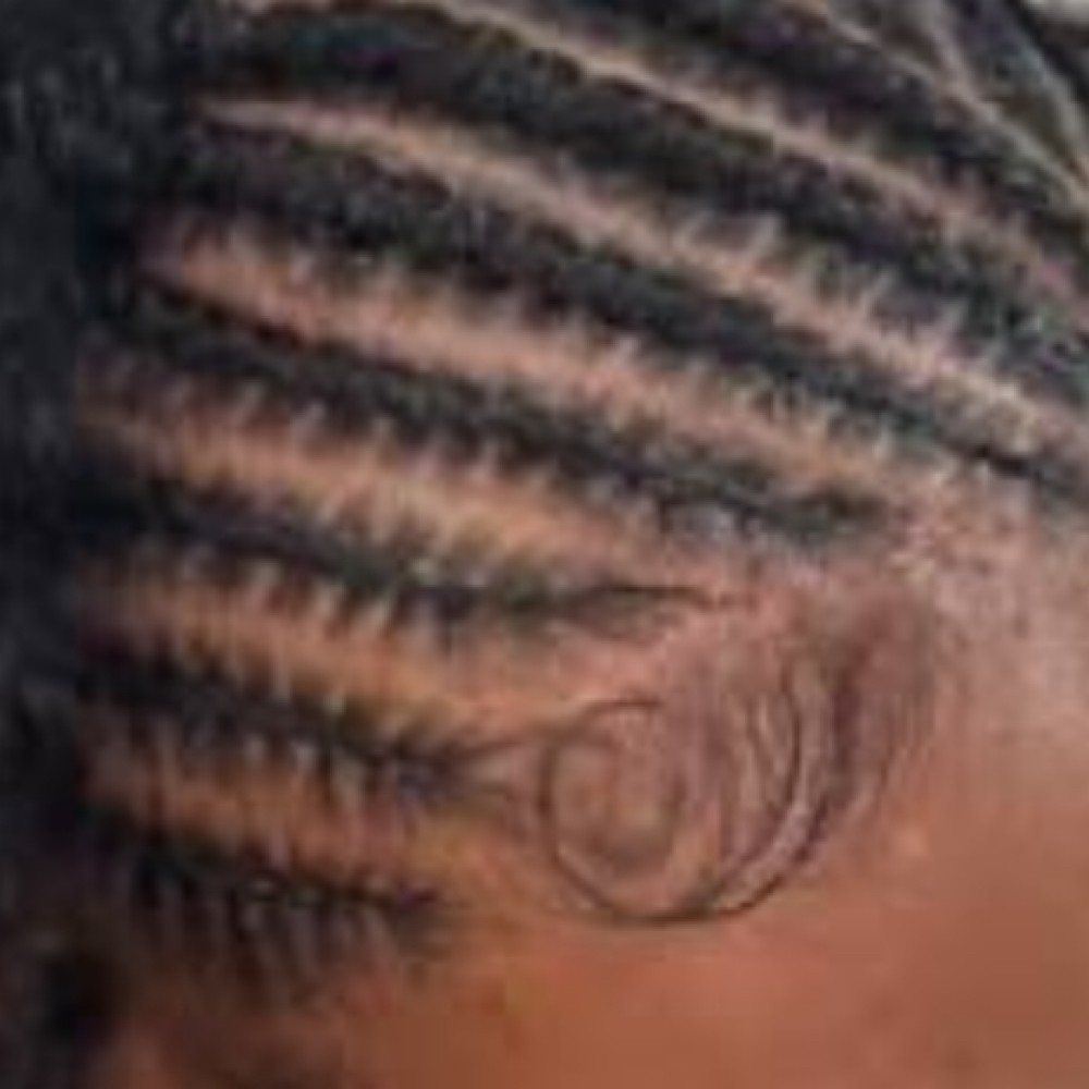 Front braids Or Twist ,add-on at Divine Touch in Oxford, MS