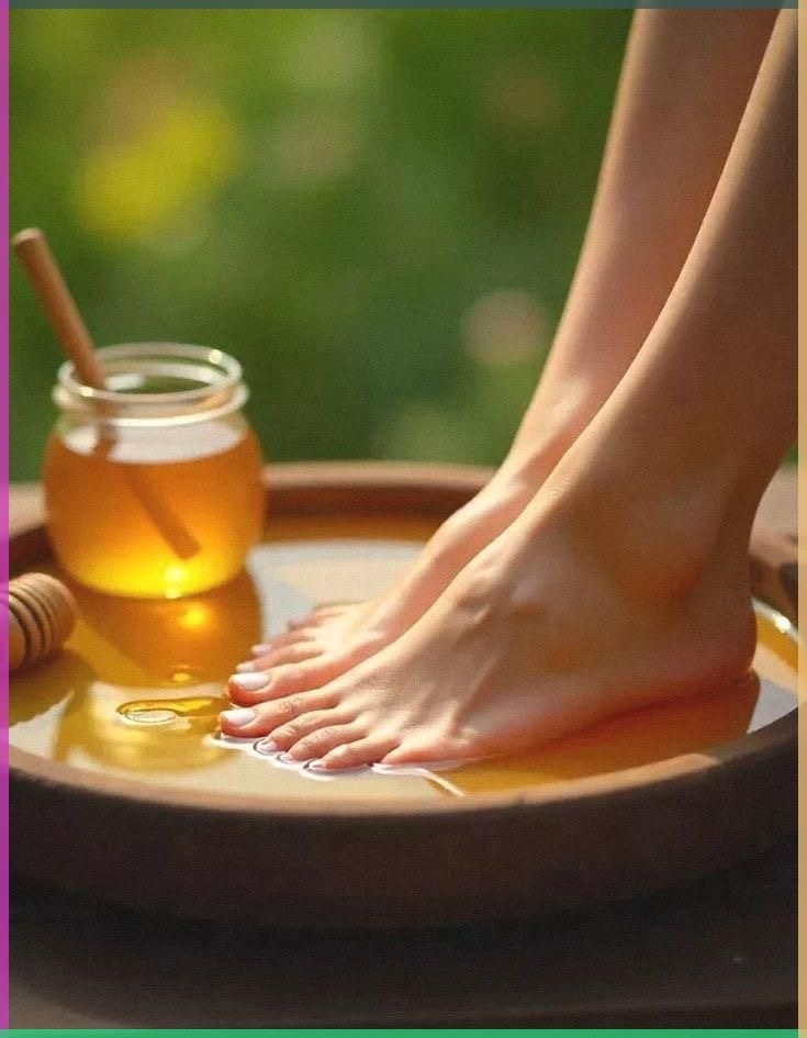 Milk and honey glow pedicure