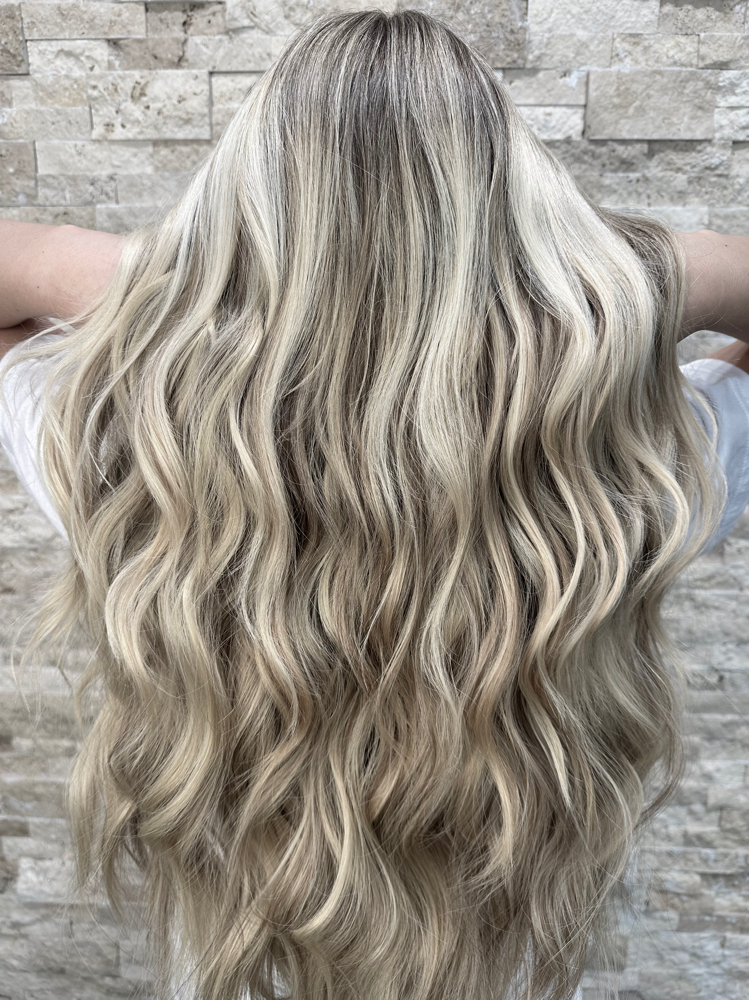 Hand-painted Balayage