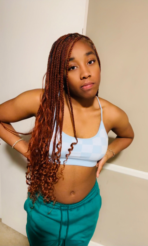 Bohemian Knotless (mid Back)