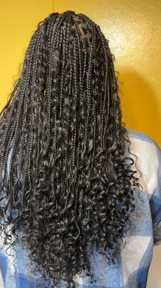 Medium boho braids