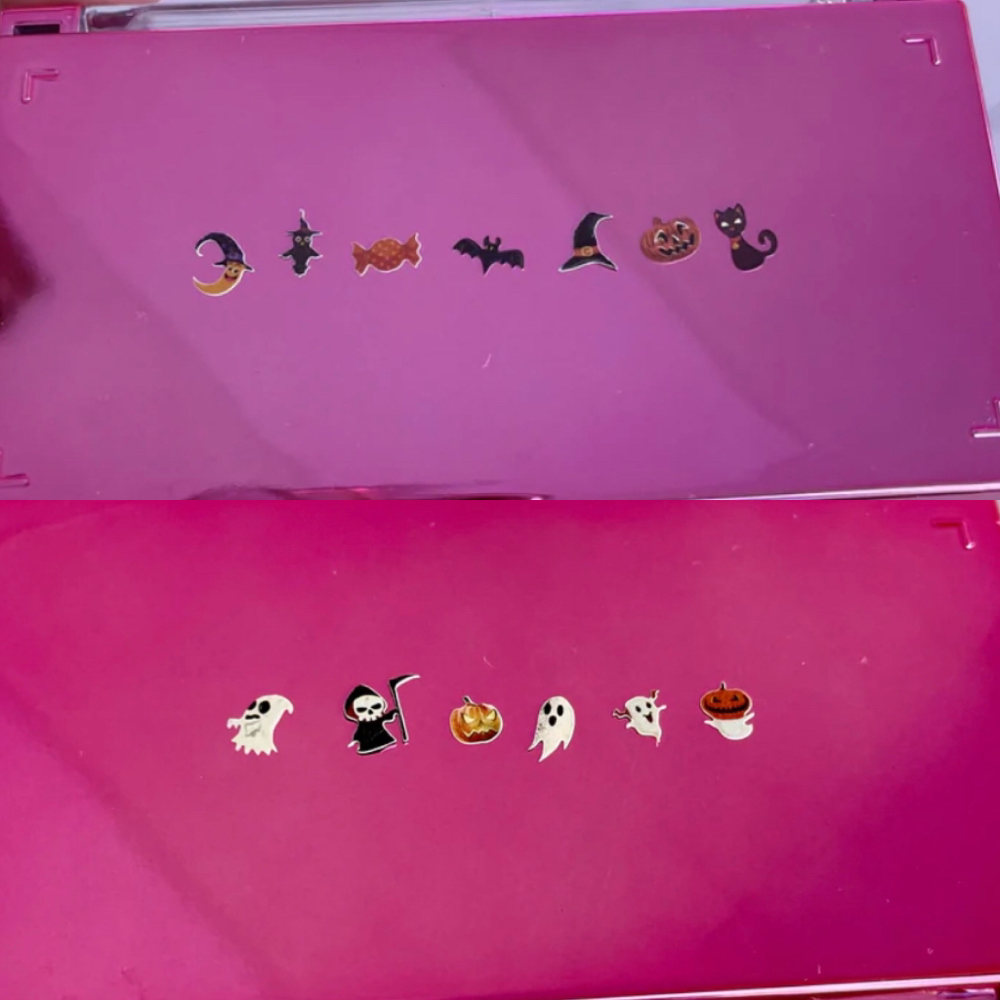 Spooky lash decals