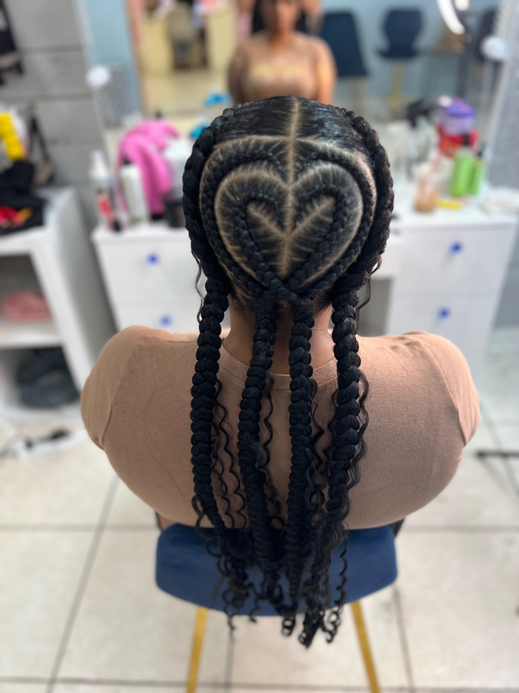 Curly-Headed Heart Feed-Ins