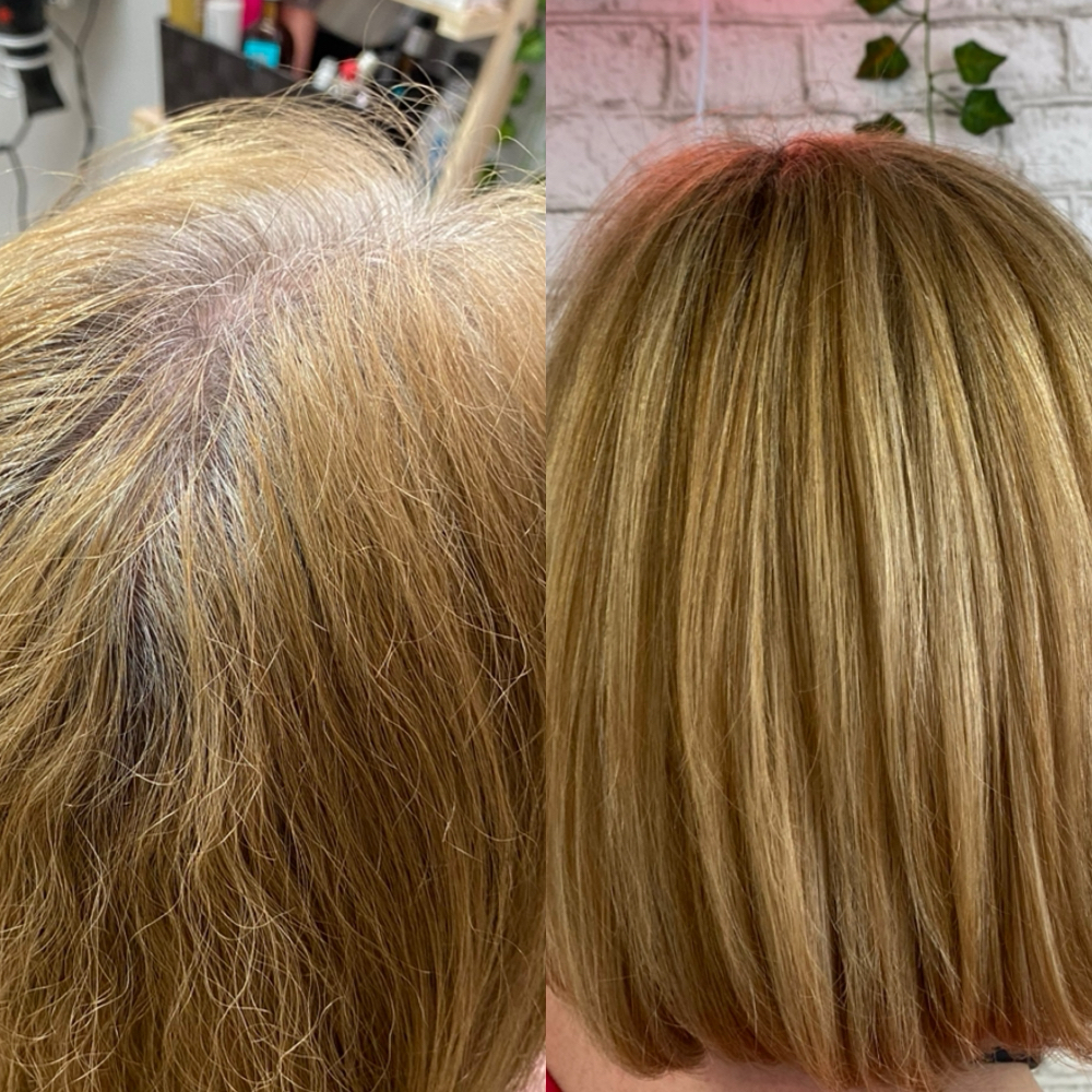 Root Touch Up/ Gray Coverage at Jebany’s Beauty Mark in Leominster, MA