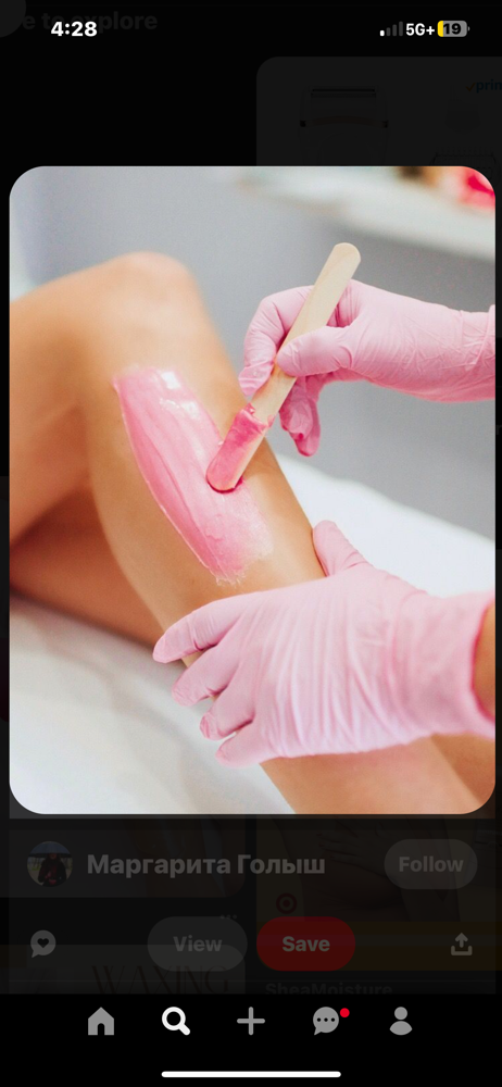 Leg wax