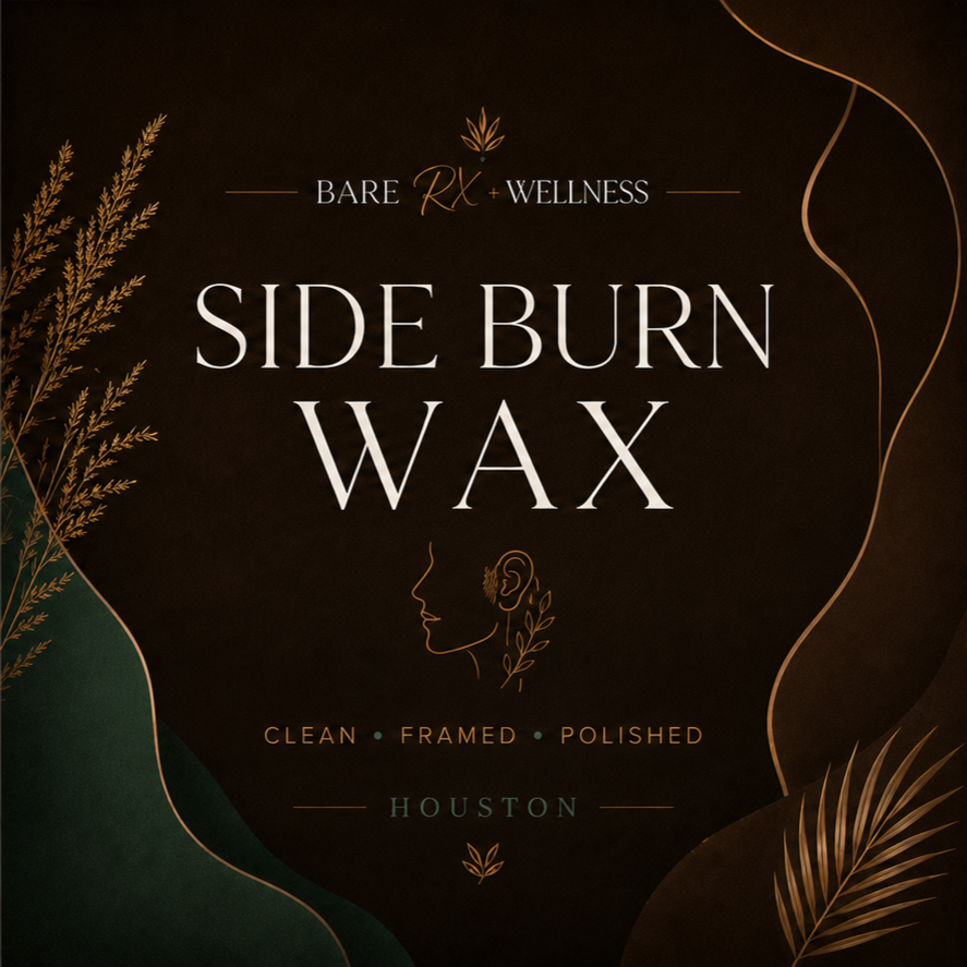 Sideburn Wax | Houston at Bare RX + Wellness | Full Body Waxing in Midtown Houston in Houston, TX