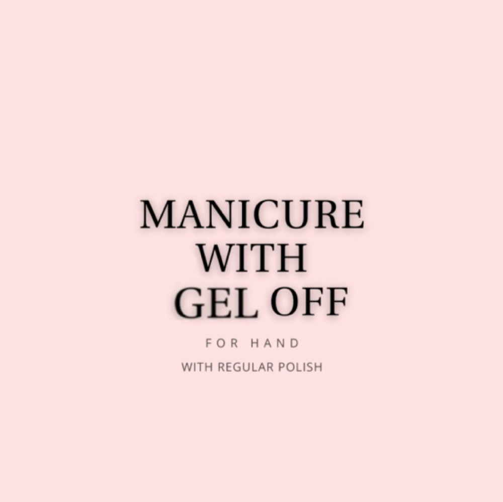Manicure + Gel Off at Nail Café in Manasquan, NJ