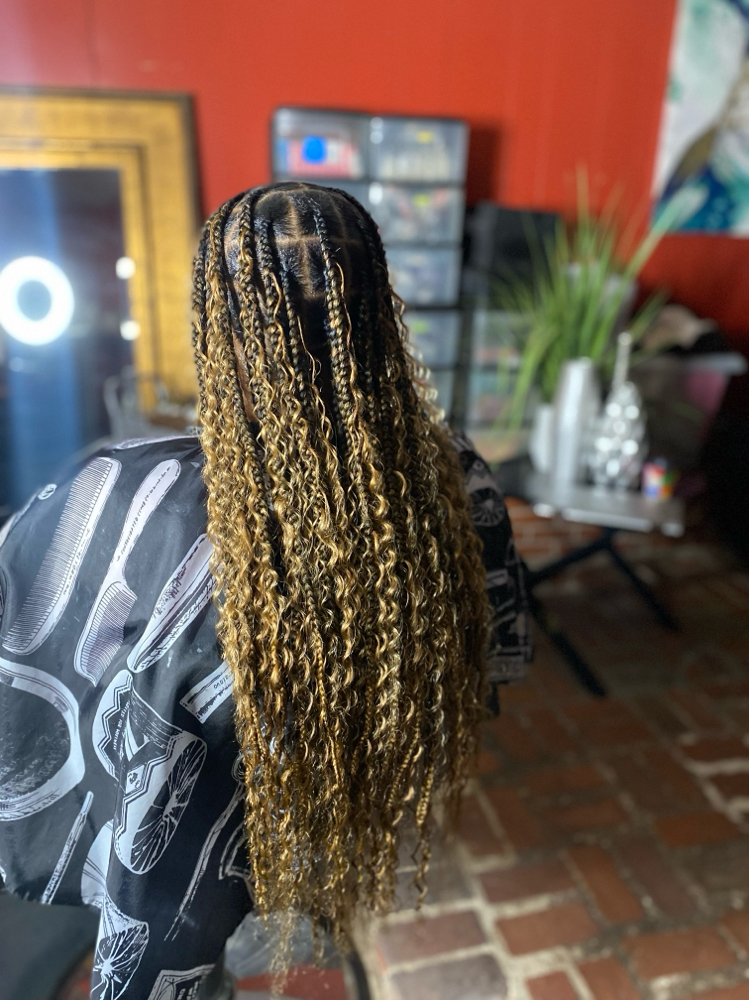 30” Boho Med/Med Knotless & Box