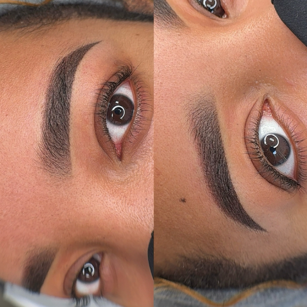 Ombre Brow Initial Session W/Selena at EveBrows Studio in Fayetteville, GA