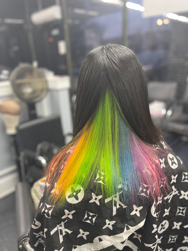 Peek-a-boo Color Block