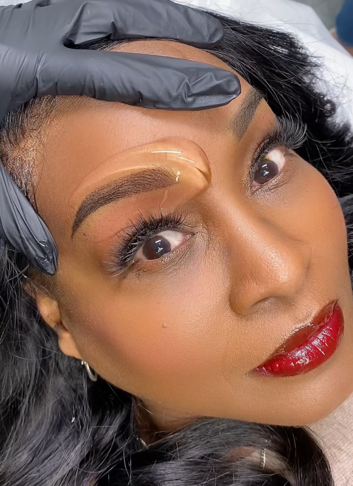 Ombre Powder Brows at Ivy Brows Perfection in Chattanooga, TN