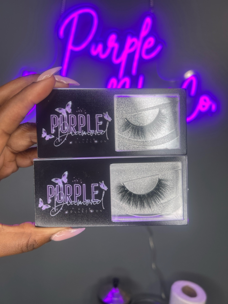 Lashes at Purple Diamond Hair Collection in Greenville, NC