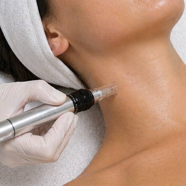 Microneedling Neck at La VILNA in Jacksonville, FL