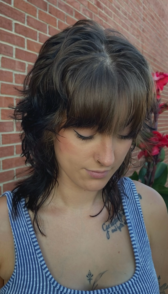 Haircut & Style at Hailey at the Shearer Shoppe in Seville, OH