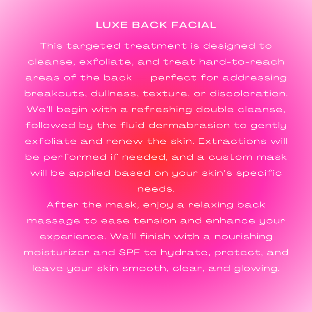 Luxe Back Facial at Cloud Skin in Las Vegas, NV