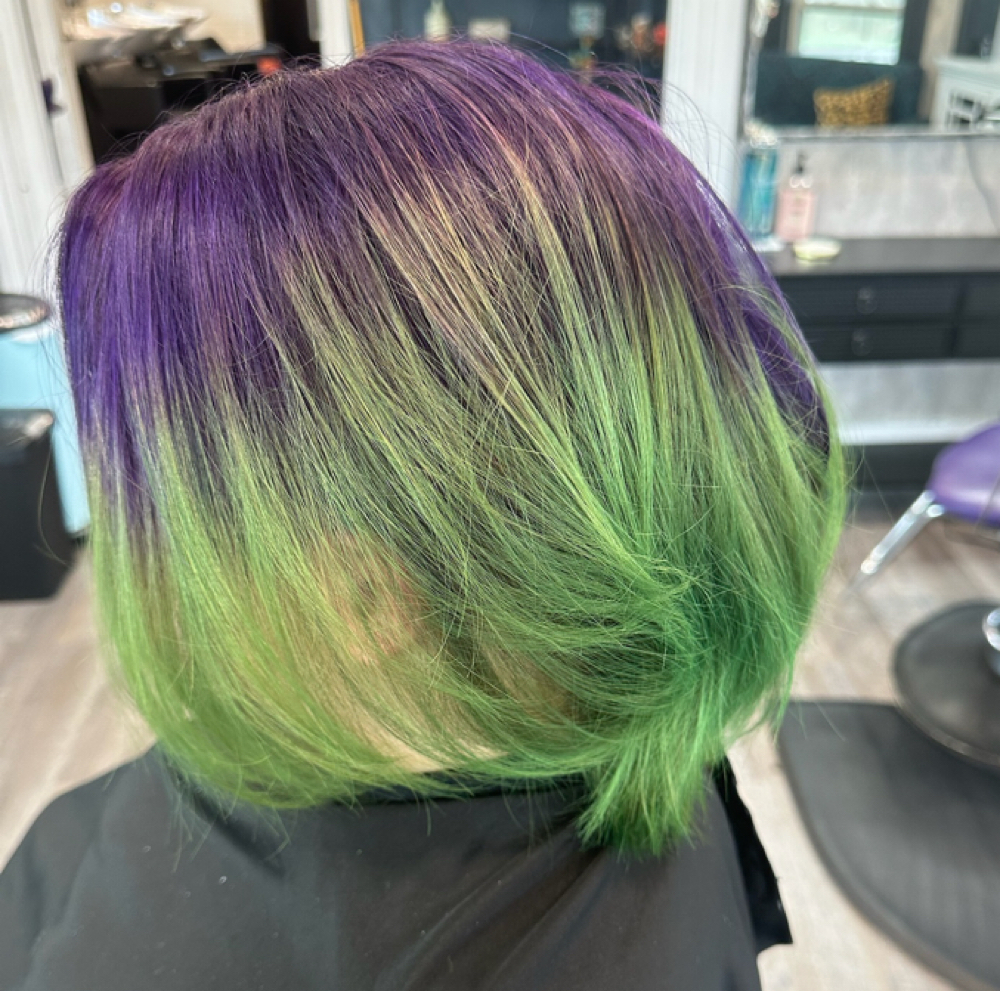 Vivid All Over Color at Tinker Maid Creations in Anderson, IN