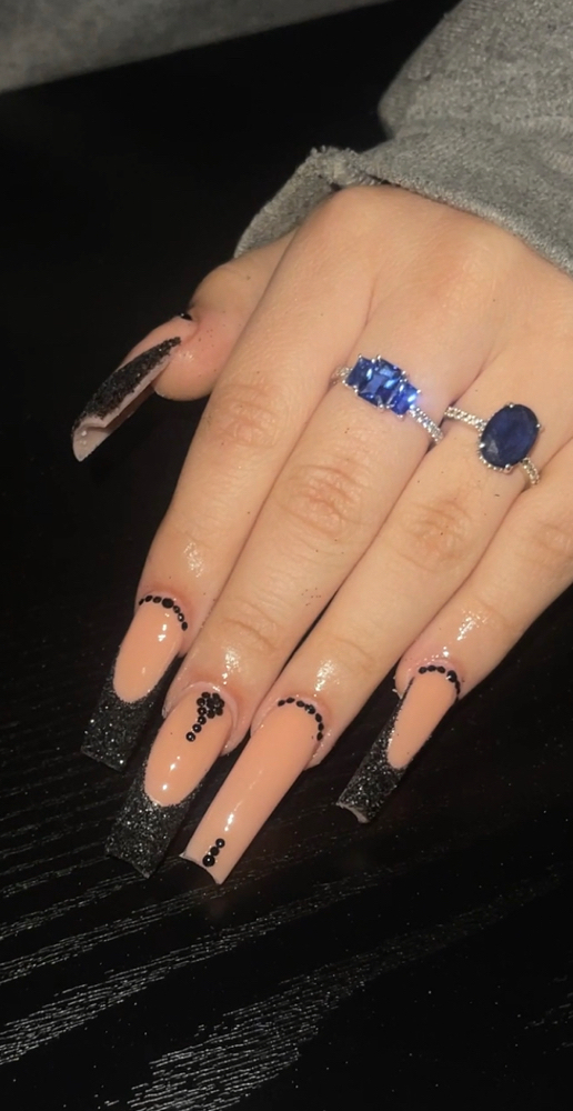 Long French Tips