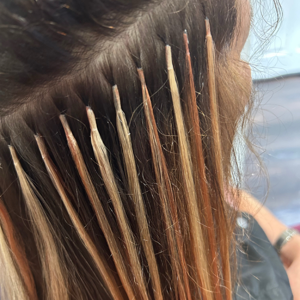 K-tip Refusion at Katina’s Fantasy Hair at Artistic Edge in Eldersburg, MD