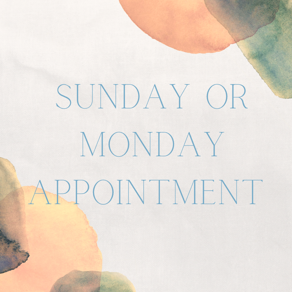 Saturday/Sunday Appointment Request