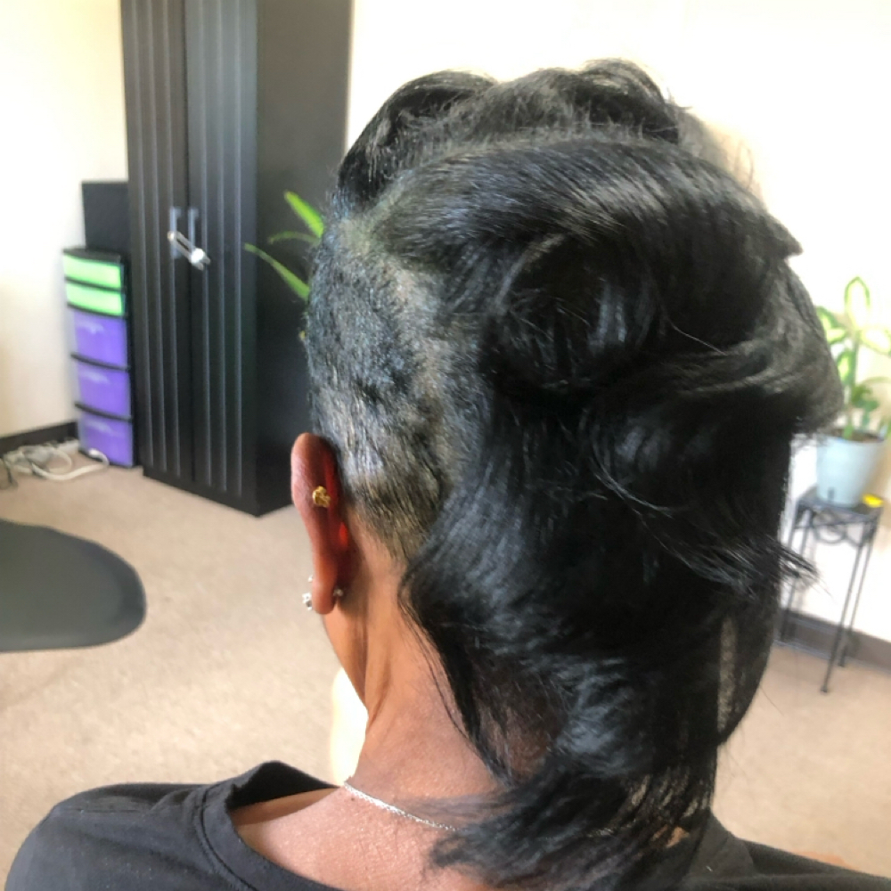 Silk Press Styling at PURE BEAUTY INSTITUTE of Cosmetology, Nail Technology & Esthetics in O’Fallon, IL