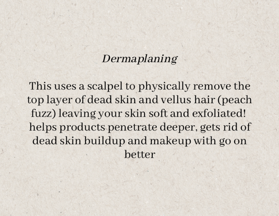 DERMAPLANING EXPRESS